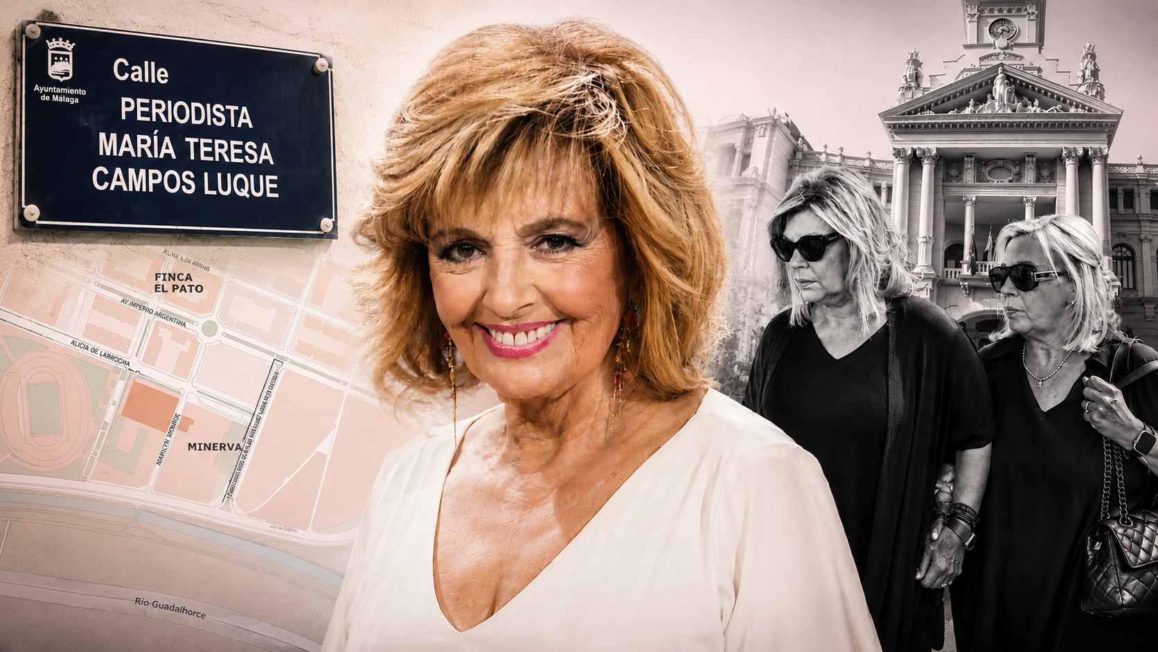 María Teresa Campos, Terelu y Carmen Borrego. (Foto: Europa Press)