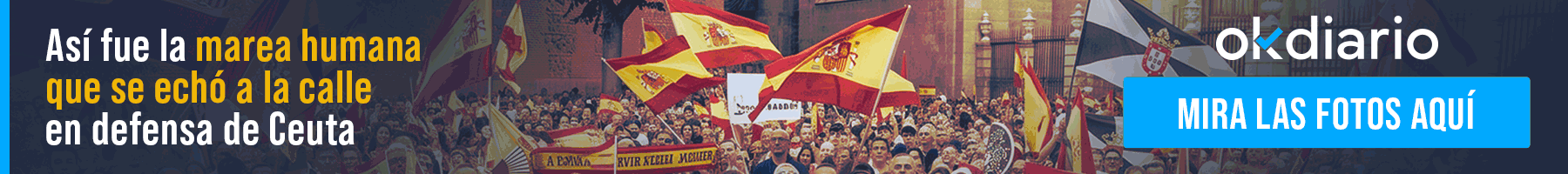 Así fue la marea humana que se echó a la calle en toda España en defensa de Ceuta