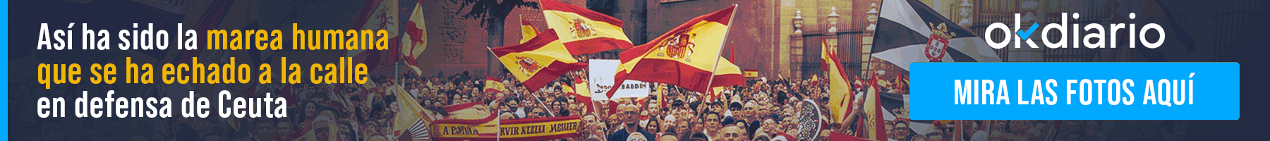 Así ha sido la marea humana que se ha echado a la calle en toda España en defensa de Ceuta
