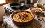 gachas manchegas, comida, gastronomía