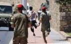 Ceuta, detenido, inmigrante, marroquí, apuñalar, militar, español, invasión