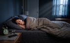 Mujer, dormida, descanso