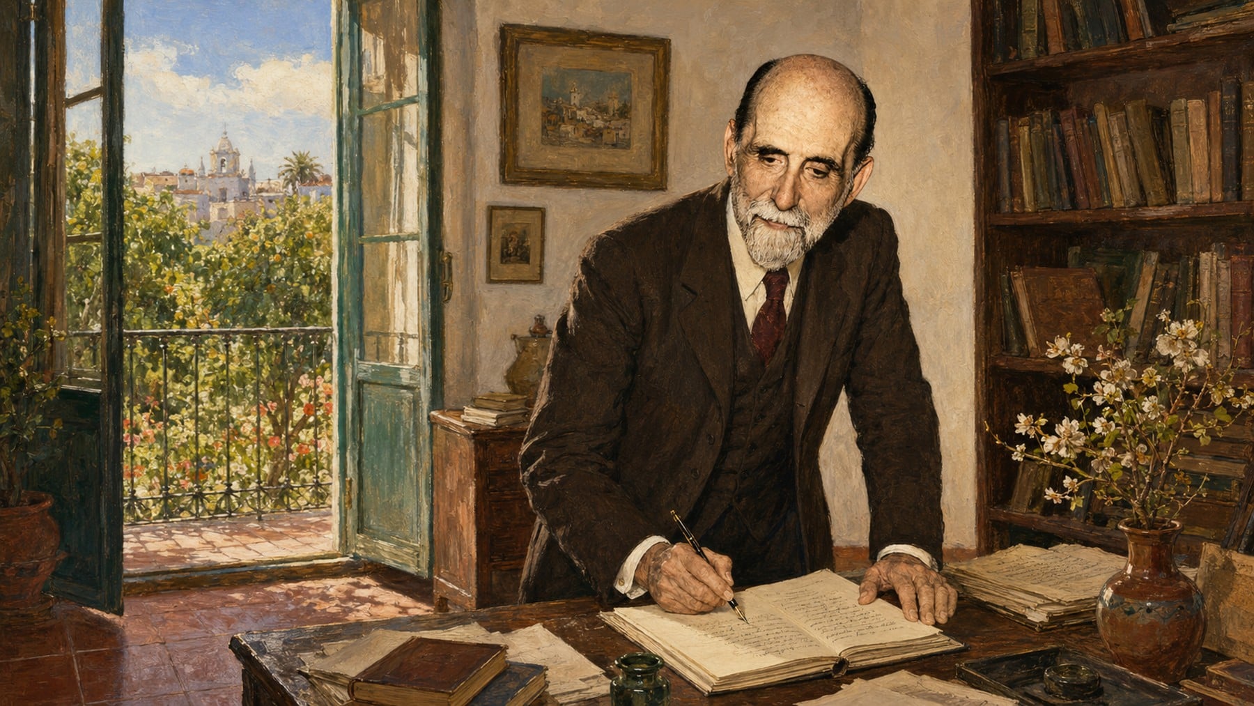 Juan Ramón Jiménez, poeta y escritor premio Nobel de Literatura: Hay que escribir en el idioma de los sentimientos, no en el de las palabras