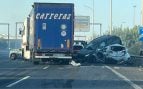 Un camión fuera de control arrolla a varios vehículos en Palma y deja 14 heridos