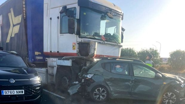 accidente autopista Inca