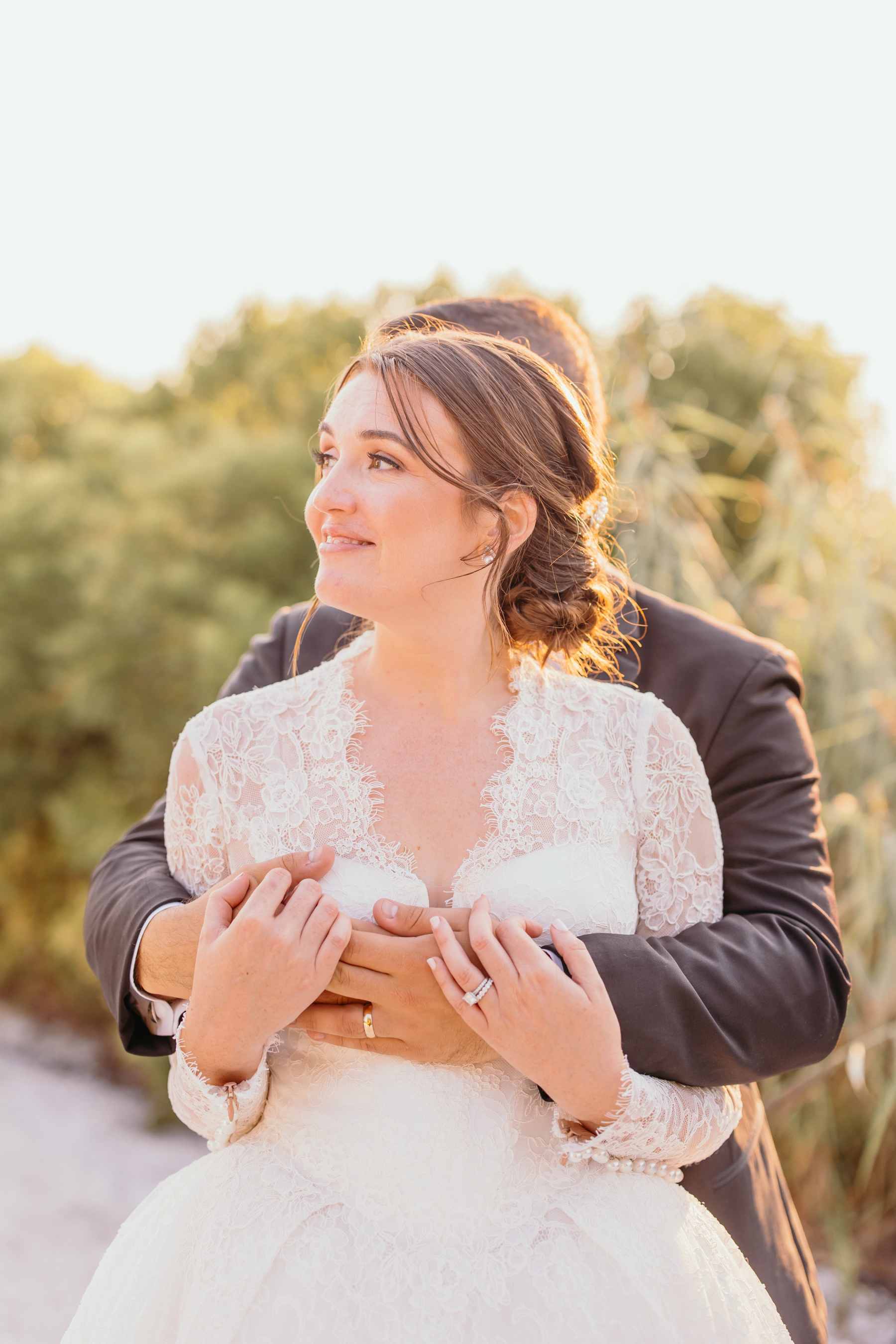 Erin Piacenti junto a su marido. (Foto: gofundme)