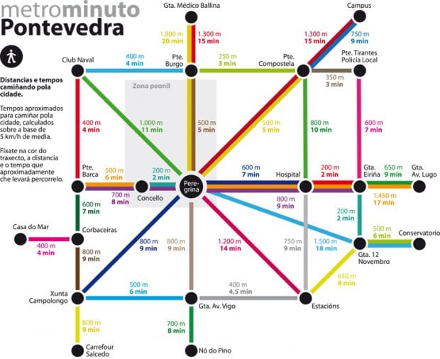 Metrominuto. Foto: Cortes&iacute;a del gabinete de prensa municipal de Pontevedra