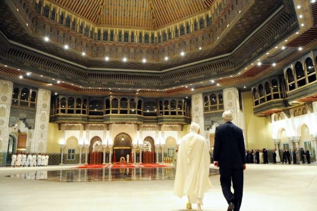 Mohammed VI, Palacio Real de Casablanca