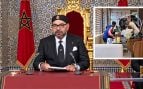 El rey Mohamed VI y Abu Bakr Azaitar. (Foto: Europa Press/zoom.fnideq)