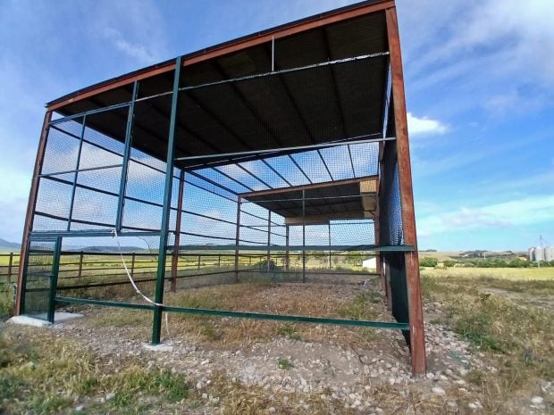 Jaulón de aclimatación. (Foto: Iberdrola).