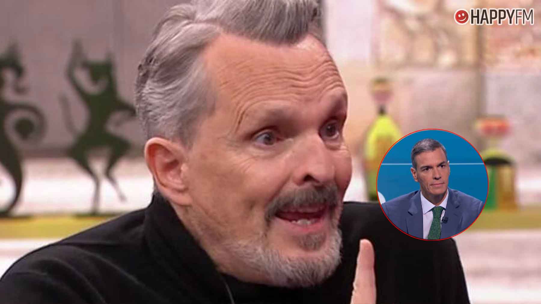 Miguel Bosé pide la dimisión de Pedro Sánchez: ¿Vas a seguir sordo?