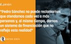 Pedro Sánchez impone y las Islas Baleares pagamos el precio