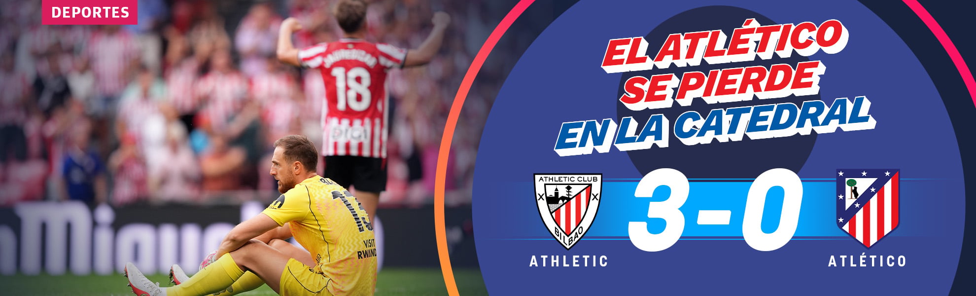El Atlético se pierde en La Catredal