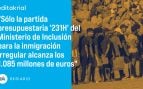 La inmigración irregular desangra al Estado