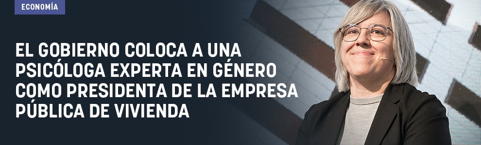 El Gobierno coloca a una psicóloga experta en género como presidenta de la empresa pública de Vivienda