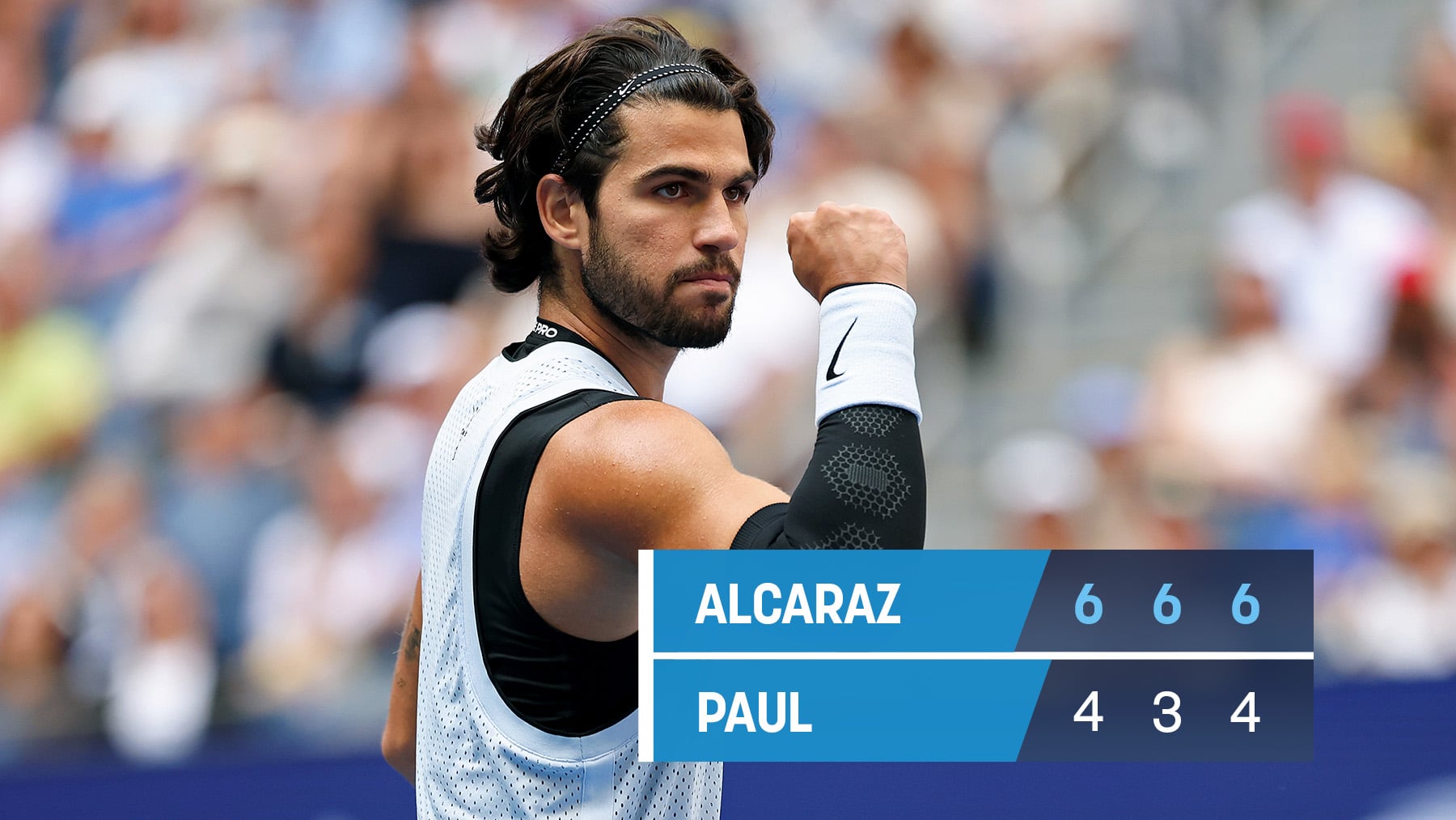 Alcaraz se desata: pasa por encima de Tommy Paul y ya se posa en cuartos del US Open