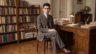Franz Kafka. Imagen generada con IA.