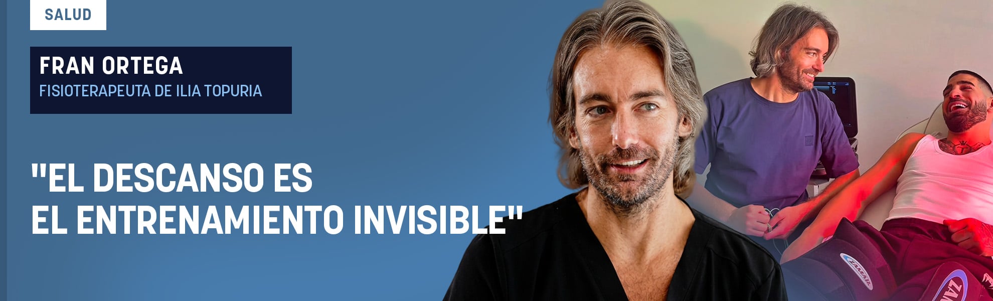 Fran Ortega, fisioterapeuta de Ilia Topuria: El descanso es el entrenamiento invisible