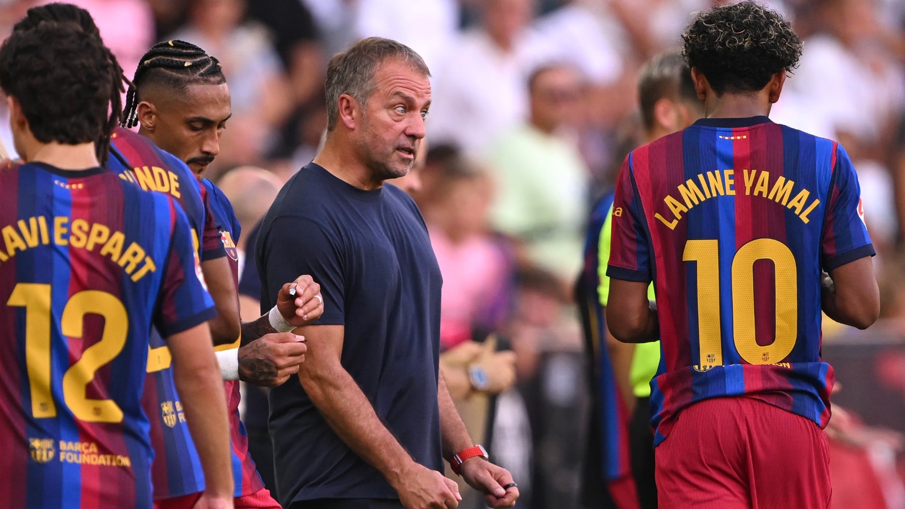 Flick presume tras la goleada del Barcelona: Mis jugadores tienen hambre de ganar todo