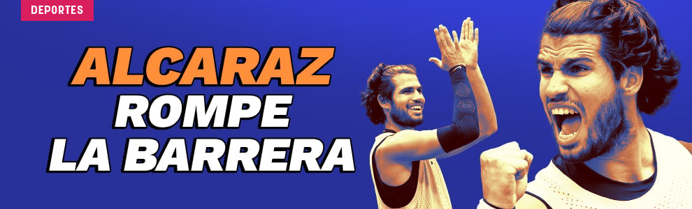 Alcaraz rompe la barrera y se libera en el US Open: ¿Rival en cuartos? Quien se me ponga por delante