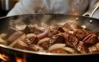 Carne y cebolla