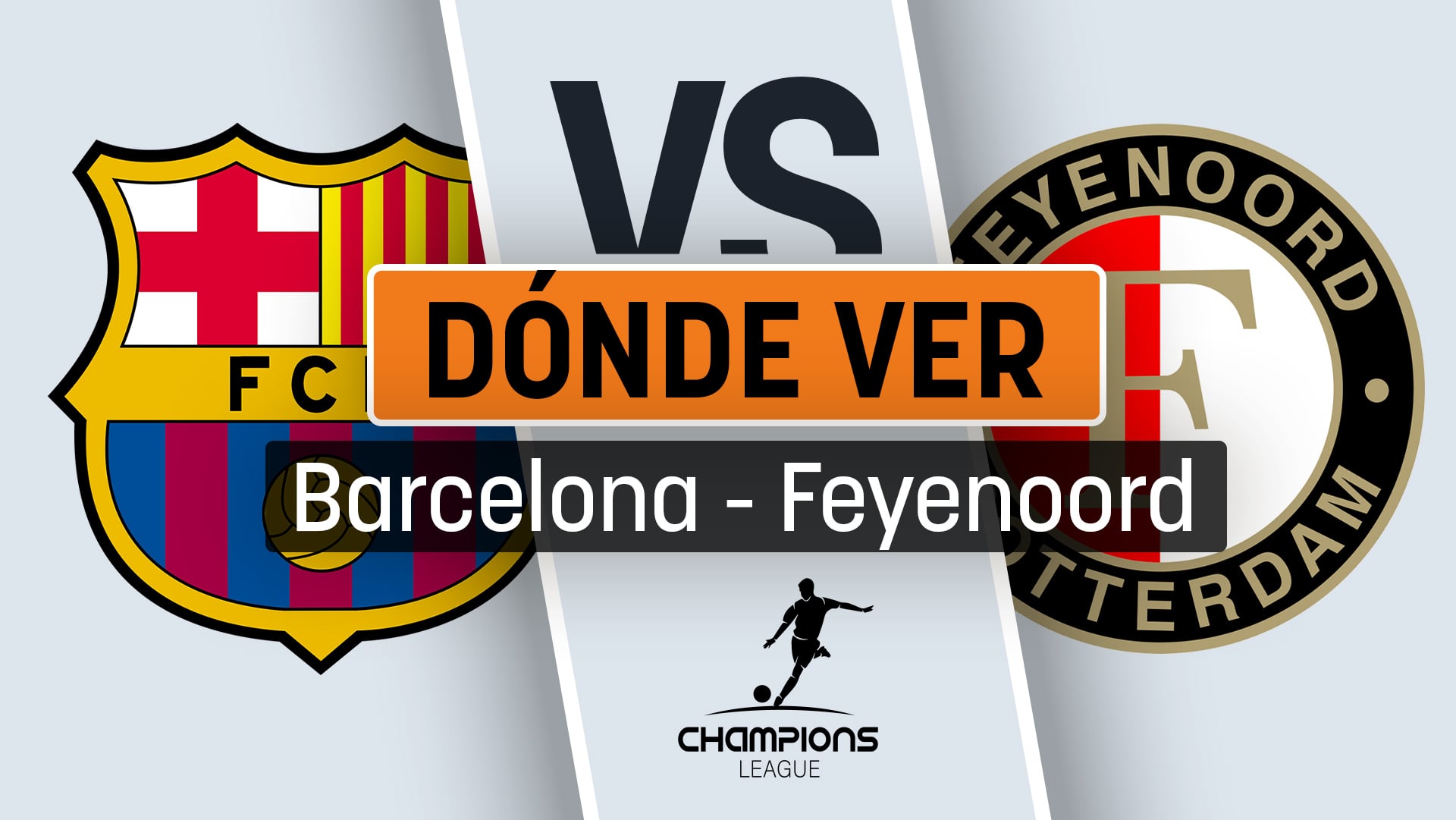 Cuándo es el Barcelona – Feyenoord: horario y canal de televisión para ver en directo y en vivo online el partido de la Champions League