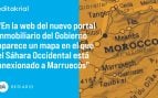 Los mapas del Gobierno: se empieza por el Sáhara y se termina por Ceuta y Melilla