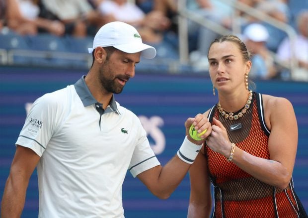 sabalenka us open joyas collar