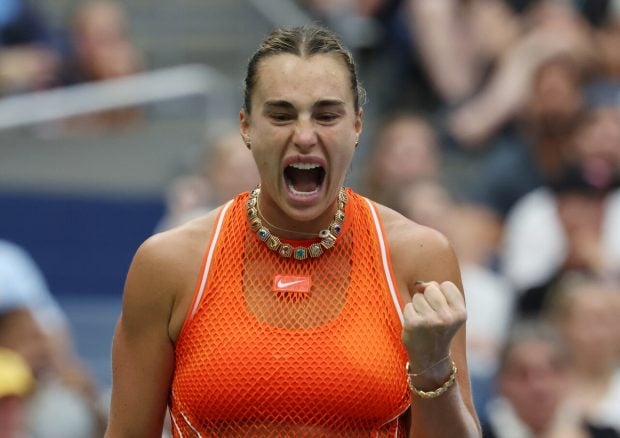 sabalenka us open joyas collar