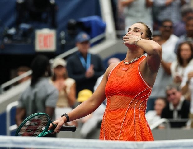 sabalenka us open joyas collar