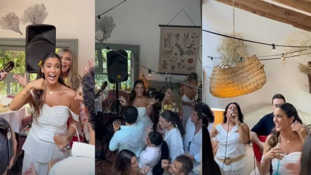Para la fiesta, la joven contrat&oacute; un grupo de m&uacute;sica. (Fotos: Redes Sociales)