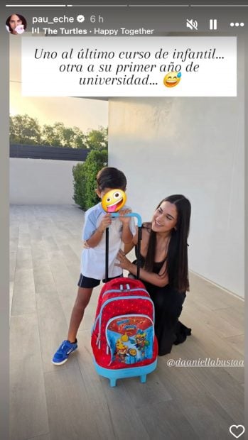 Paula Echevarría comparte una imagen de sus hijos. (Foto: Redes Sociales)