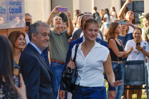 princesa Leonor, uc3m, universidad leonor