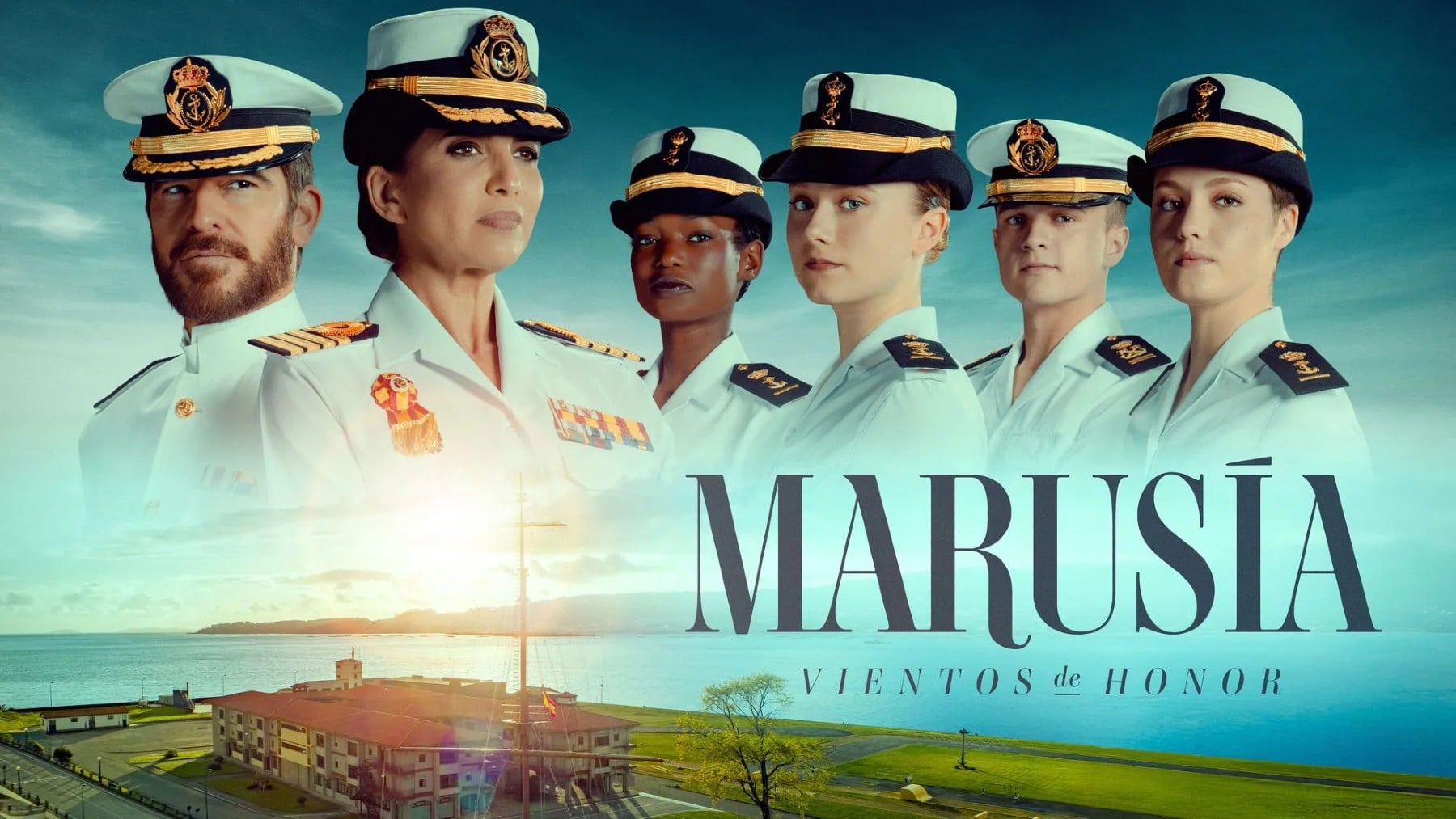 Cartel de la serie ‘Marusía. Vientos de Honor’ (Mediaset).