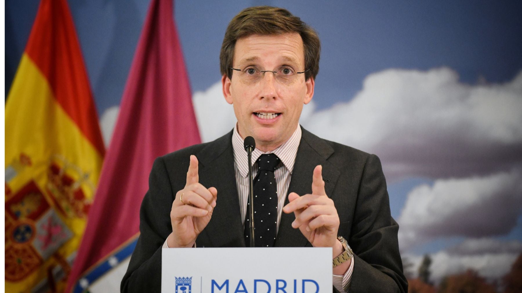El alcalde de Madrid, José Luis Martínez-Almeida. (EuropaPress)