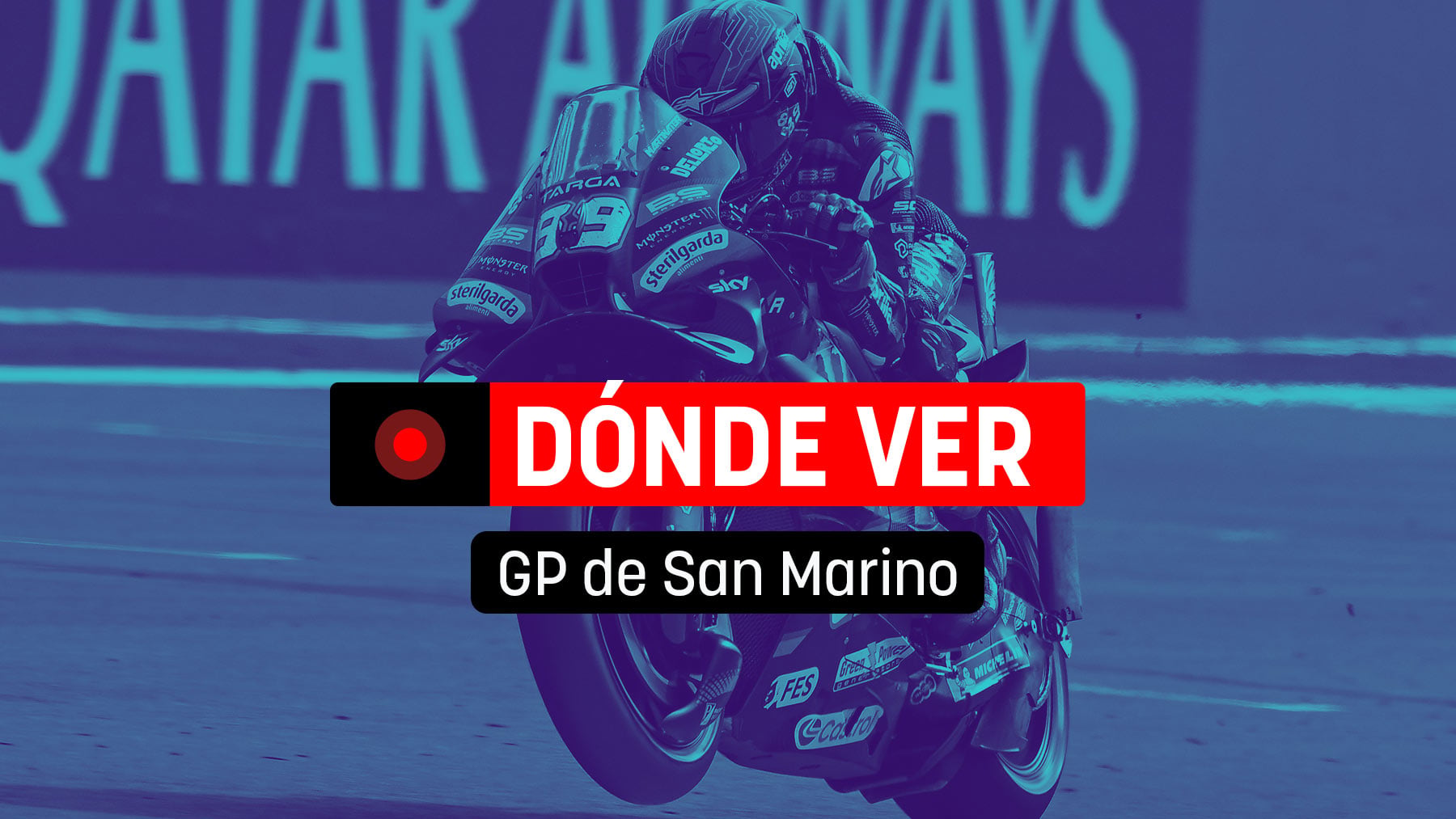 Cuándo es el GP de San Marino del Mundial de MotoGP 2026: horario por días y cómo ver por televisión en directo y en vivo online