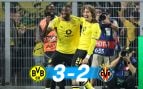 El Villarreal peca de inocente en Dortmund