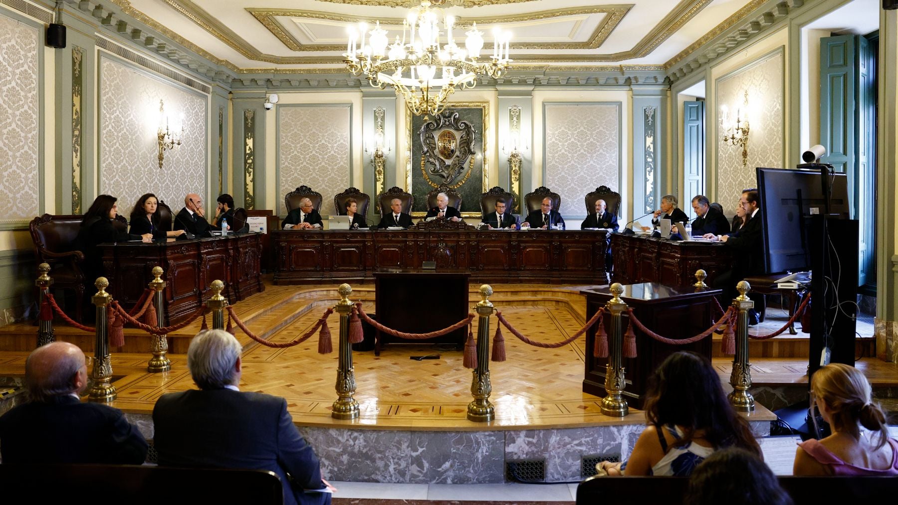 Vista en la Sala Tercera del Supremo sobre la Ley de Nietos. (Foto/ EFE Pool)