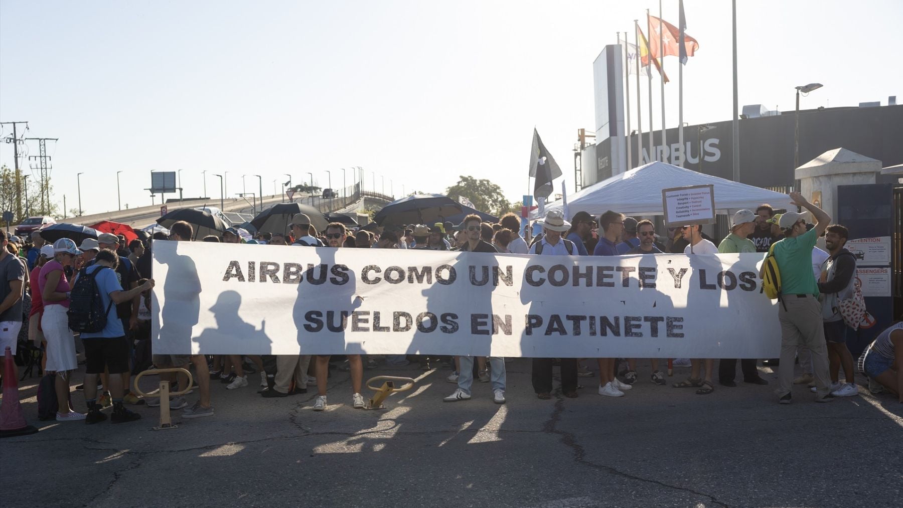 La huelga se mantiene en Airbus España: su plantilla vota seguir y pone contra las cuerdas el preacuerdo de Hereu