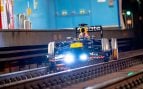 Impresionante: Red Bull calienta motores para el Madring corriendo por las vías del Metro de Madrid
