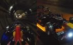 Impresionante: Red Bull calienta motores para el Madring corriendo por las vías del Metro de Madrid
