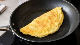 Tortilla francesa, curiosidades, truco, truco de cocina