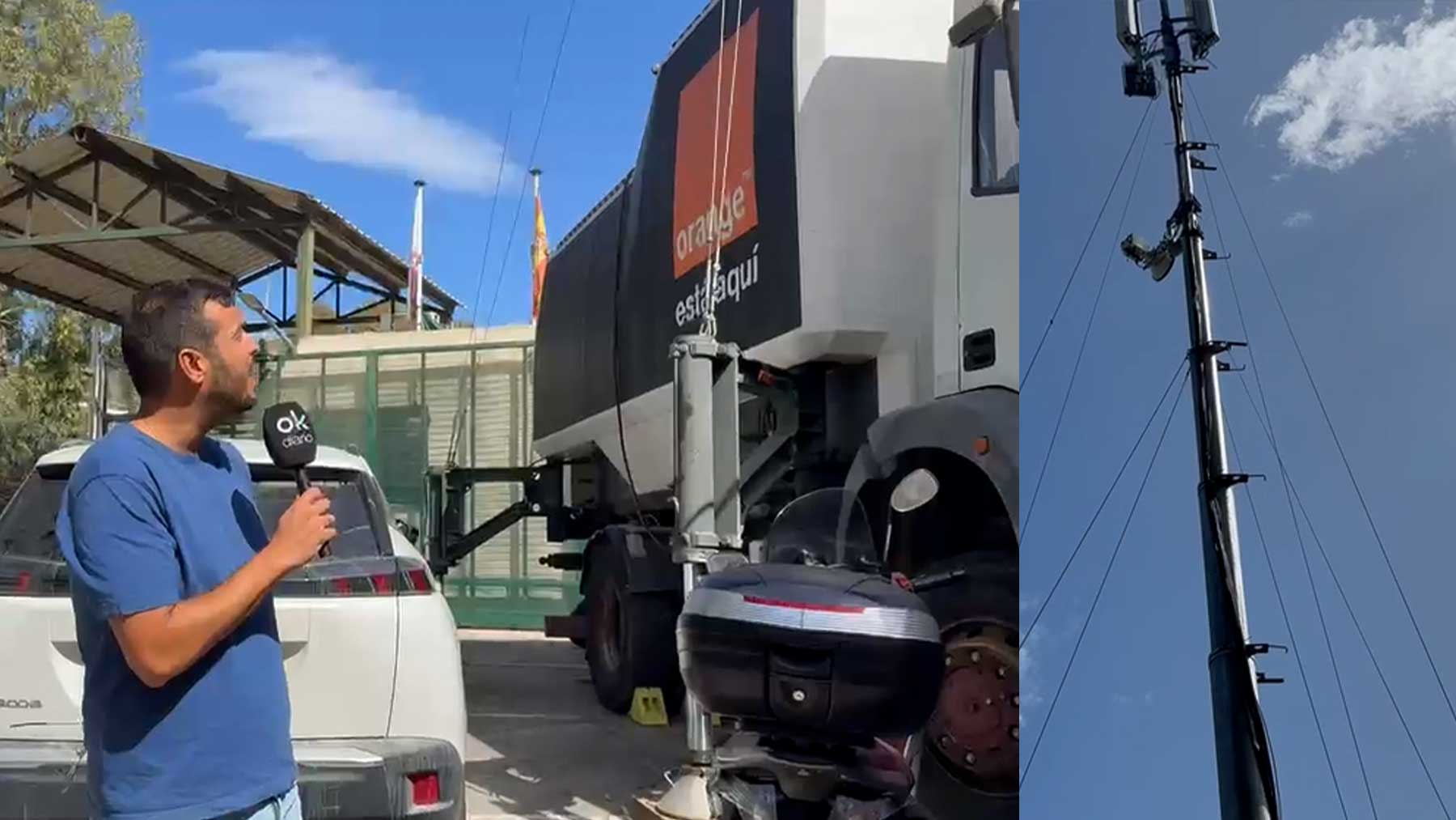 El Gobierno instala en el centro de inmigrantes de Ceuta una antena para que dispongan de wifi