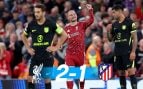 El Atlético se vuelve a desconectar contra el Liverpool