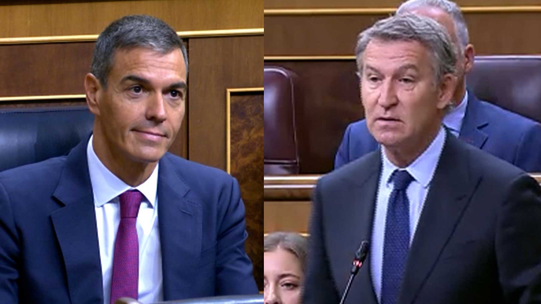 Feijóo retrata el silencio de Sánchez: Si mañana volvieran a entrar 80.000 personas en Ceuta, ¿usted qué haría?