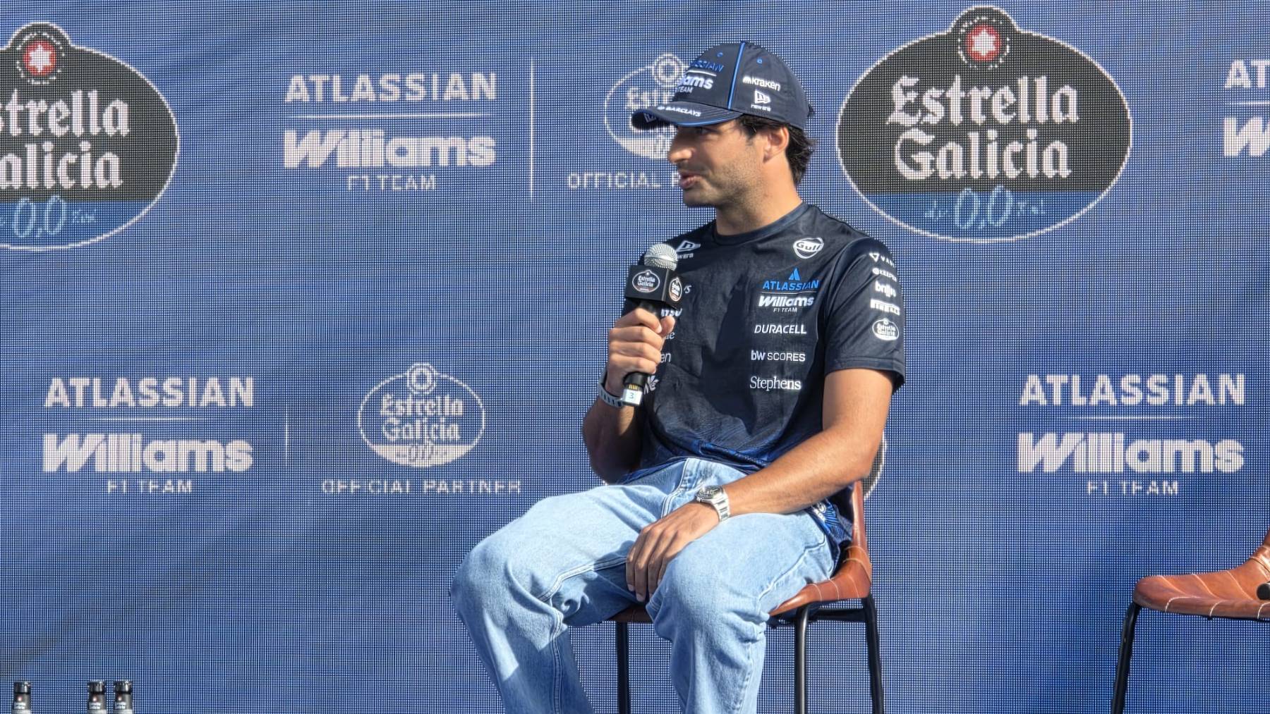 Carlos Sainz: Madring llega en un momento extraño para Williams porque es justo antes de las mejoras