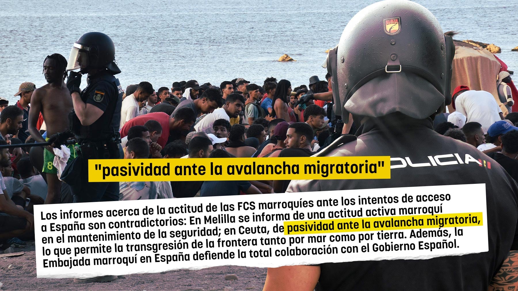 La inteligencia militar alertó de la pasividad de Marruecos a las 13:00 h. del mismo día de la invasión