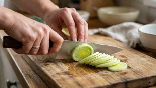 Receta de puerros