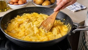 Tortilla de patatas, comida, gastronomía, truco, curiosidades
