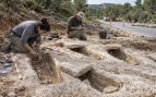 Descubrimiento arqueológico en Tarragona, hallazgo necrópolis romana en Tarragona, necrópolis en T-203.